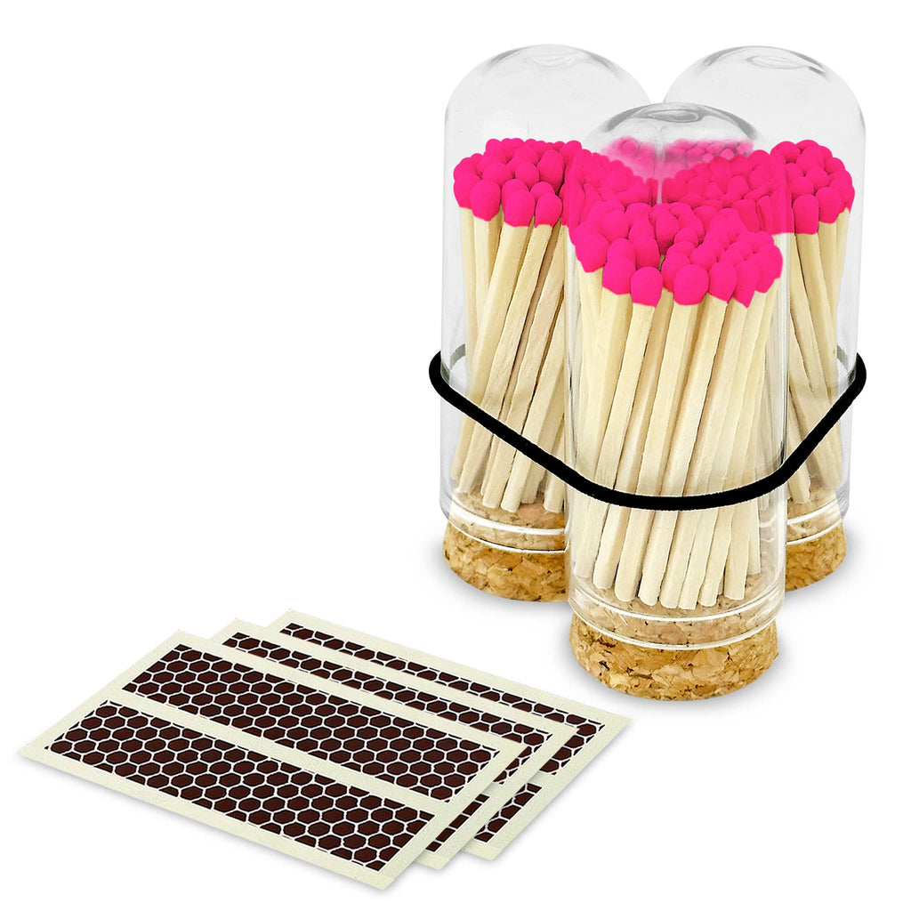 2" Matches + Mini Cloche - Colors of Your Choice + Strikers: All Black