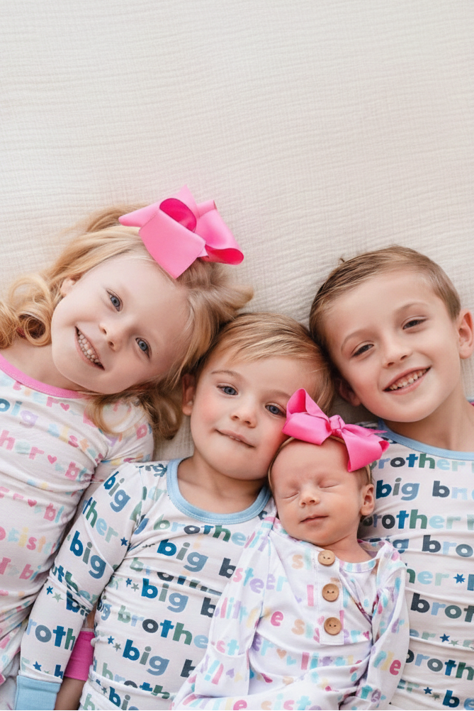 Big Sister Two Piece Pajama Set: 2T
