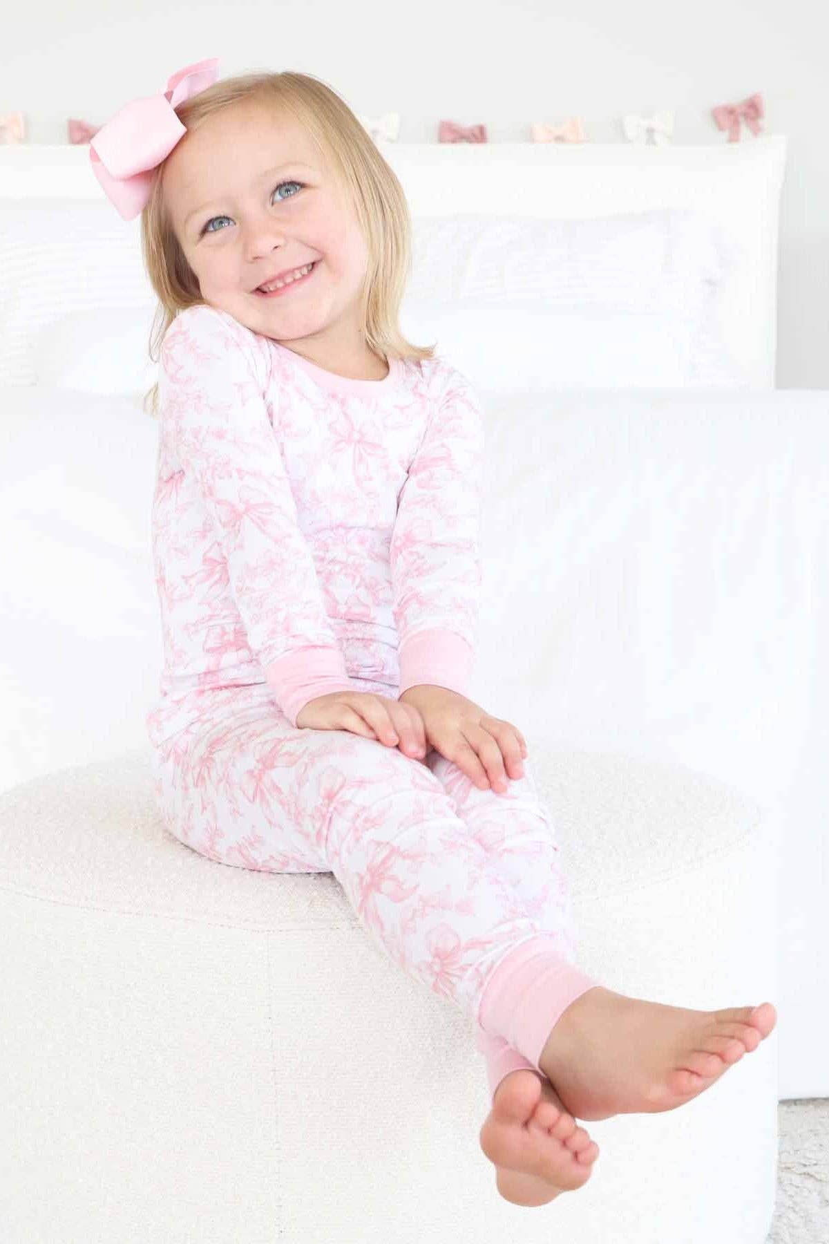 Fancy Frills Two Piece Pajama Set: 18-24 months