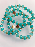 Bright Blue Sequoia Bracelet