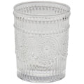 Small Medallion Vintage Drinking Glass