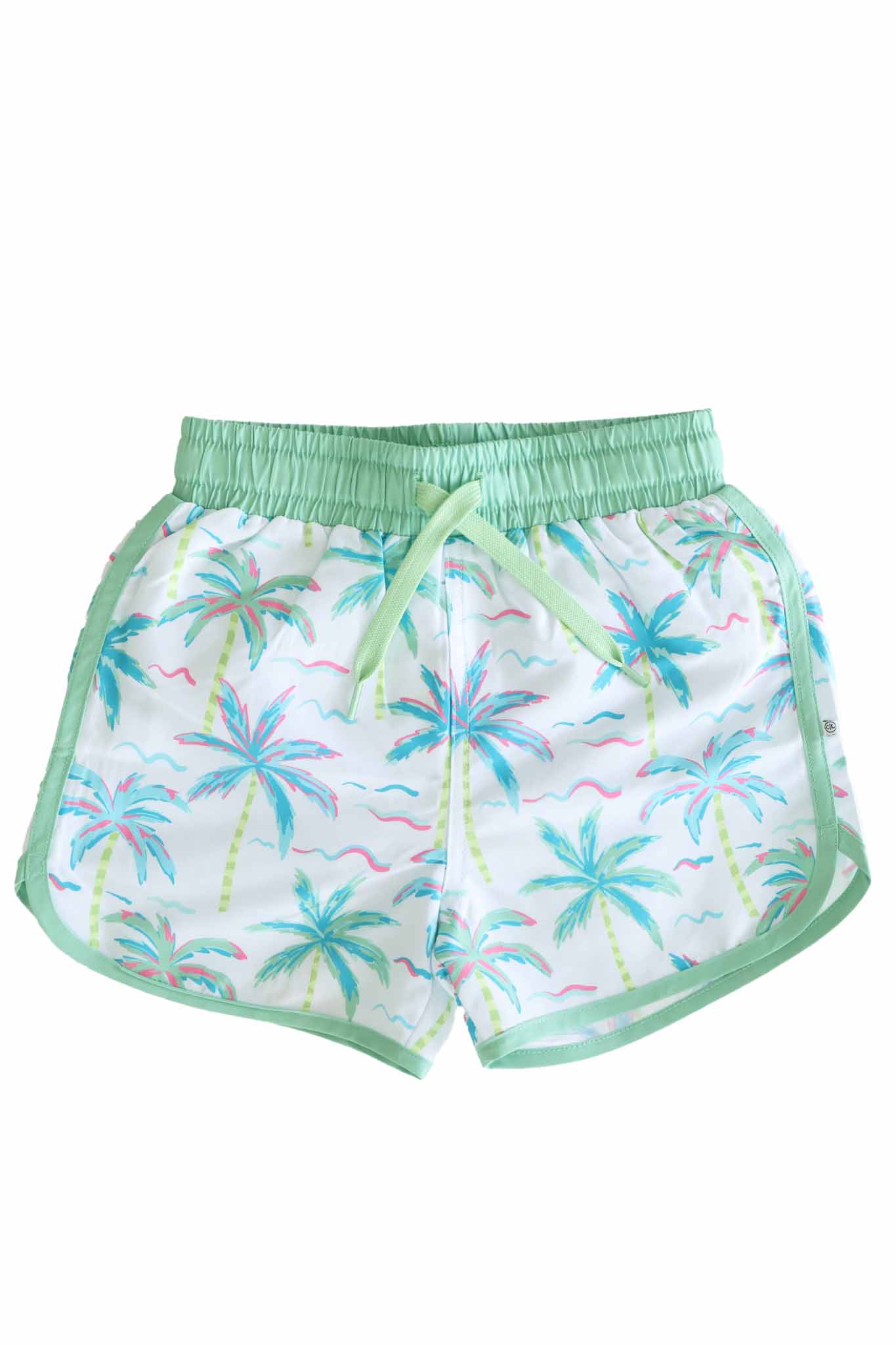 Boy's Swim Trunks | Blue Lagoon: 0-3 months