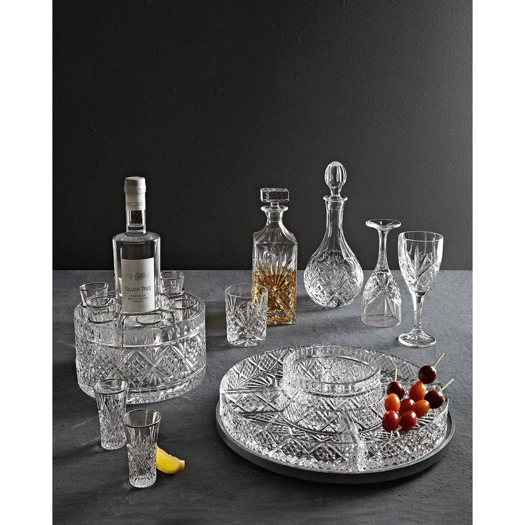 Dublin Crystal 5 Section Lazy Susan