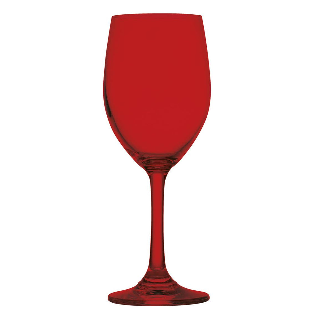 Veneto Christmas Red White Wine Glass, Set of 4