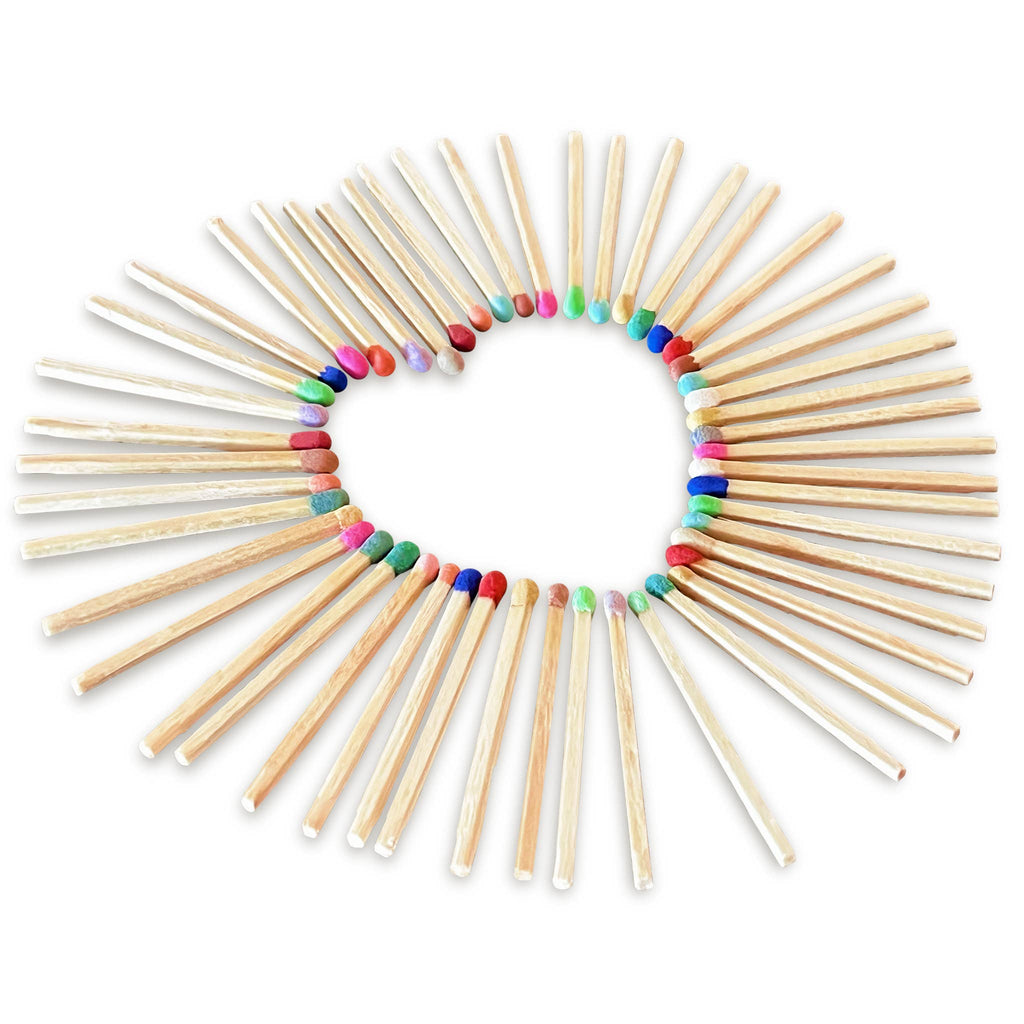 4" Matches + Mini Cloche - Colors of Your Choice + Strikers: Yellow