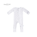 Baby Bamboo Pajamas w/ DreamCuffs™: Grey Star / 0 - 3 Months