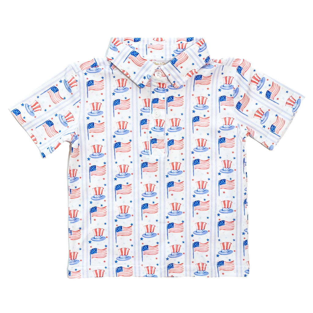 Boys Patriotic Polo : 6