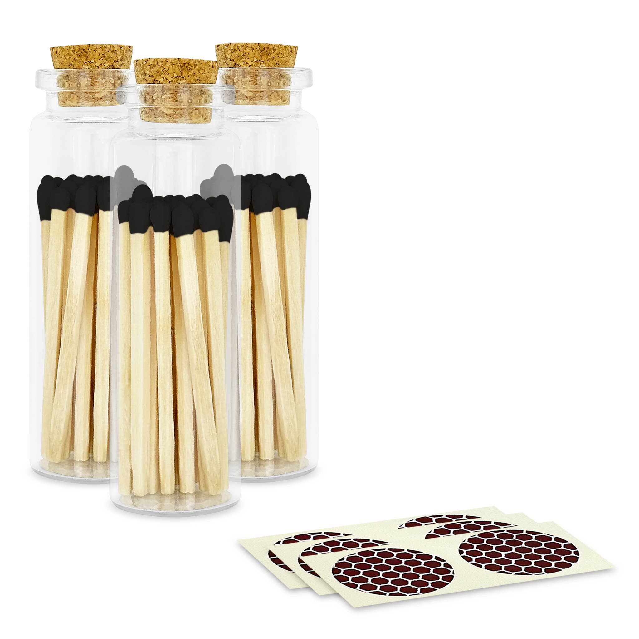 2" Matches + Small Bottle - Color of Your Choice + Strikers: Lilac