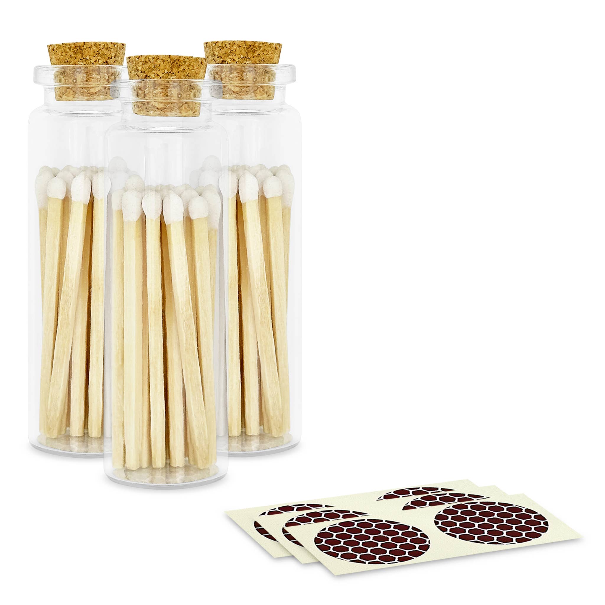 2" Matches + Small Bottle - Color of Your Choice + Strikers: Lilac