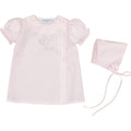 Preemie Lovebirds Daygown Set: Pink / Preemie