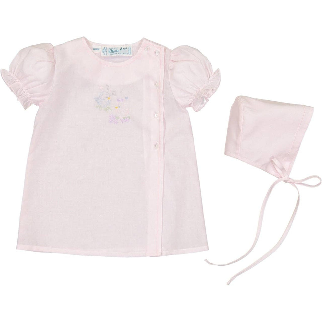 Preemie Lovebirds Daygown Set: White / Preemie