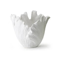 Large Iceberg Elegance Vase: Matt White / H-10" | D-11.25"