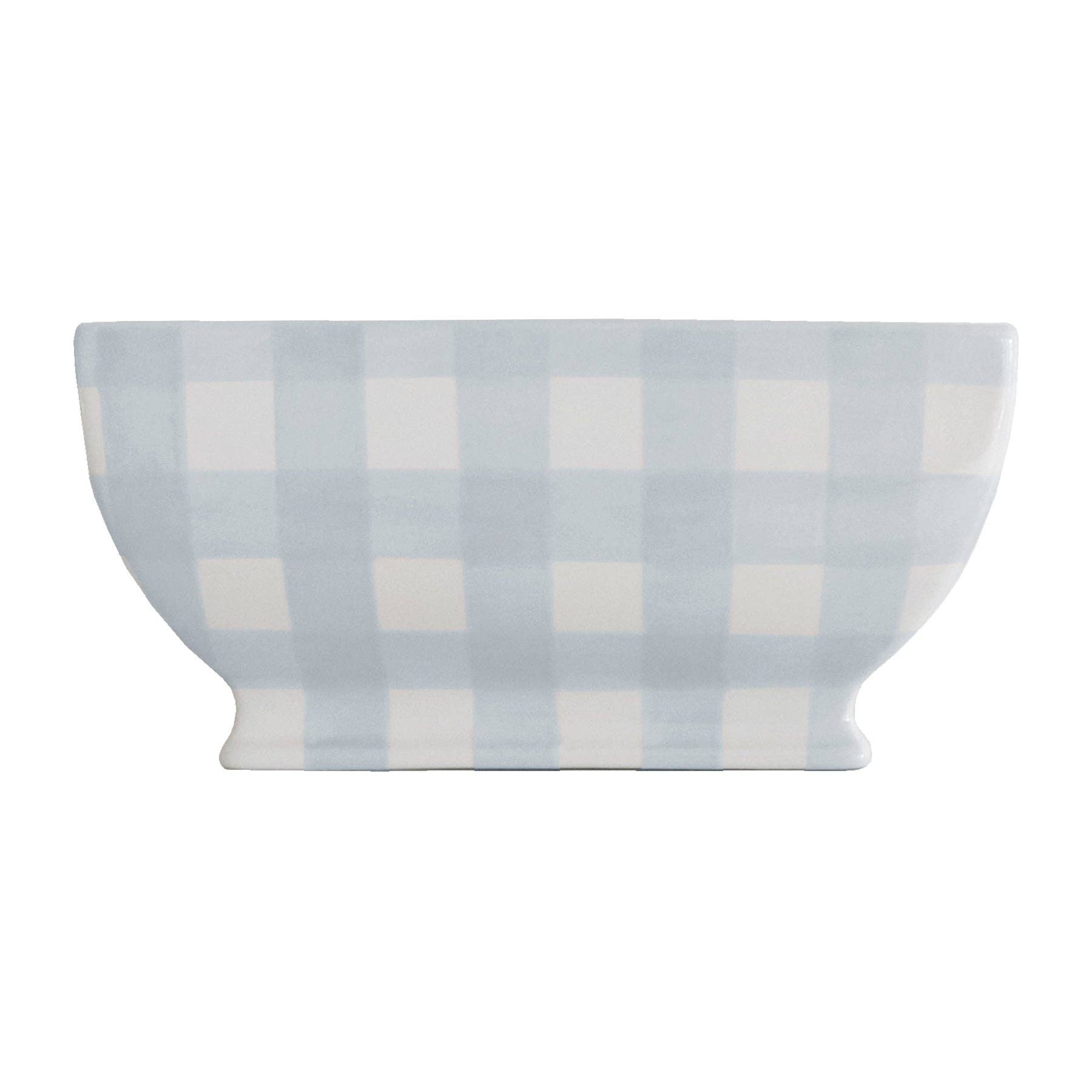 Gingham Planter: Pink / Planter