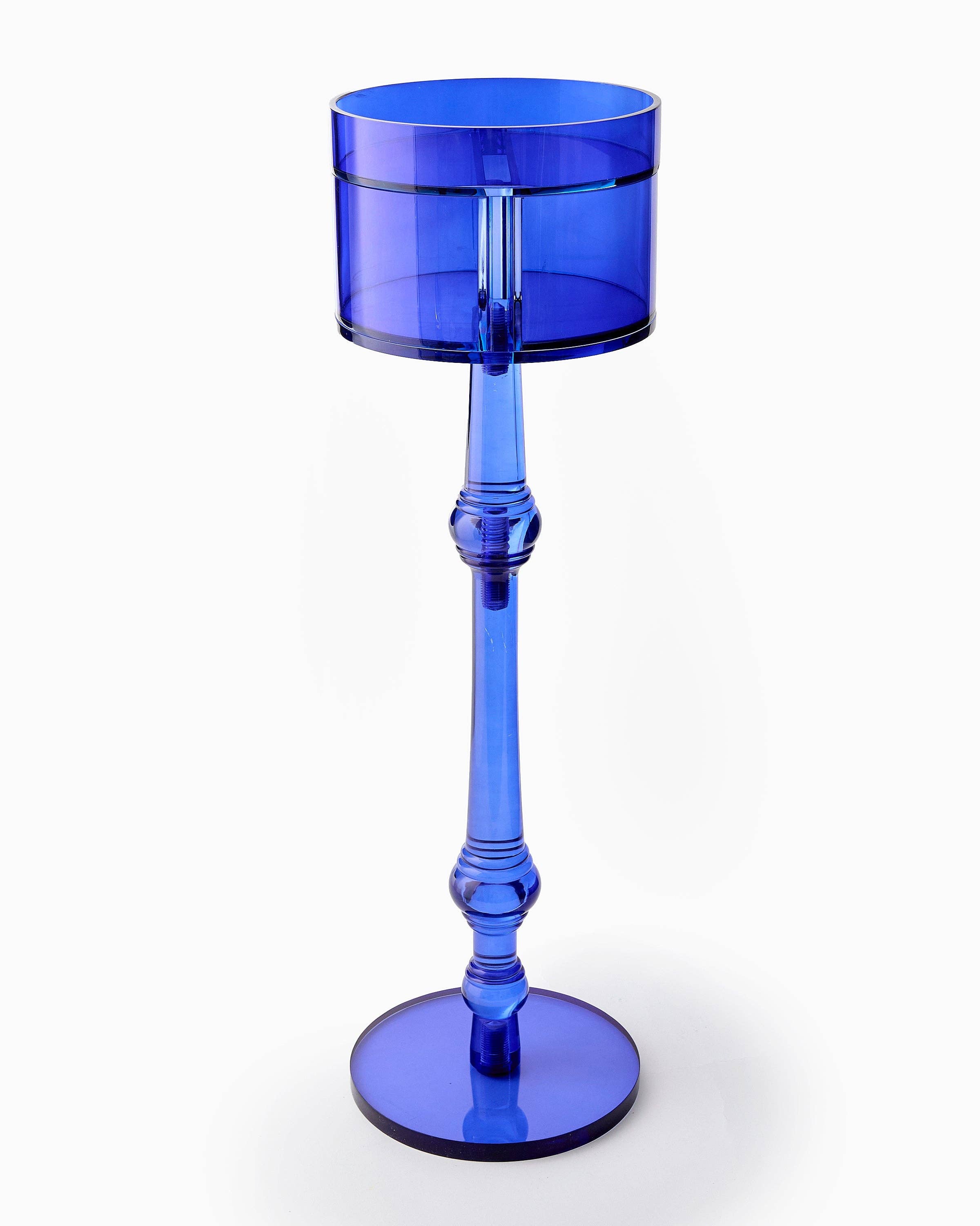 Blue Acrylic Table