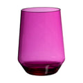 TR-0759 Color Lexington Stemless Wine Glass: Pink