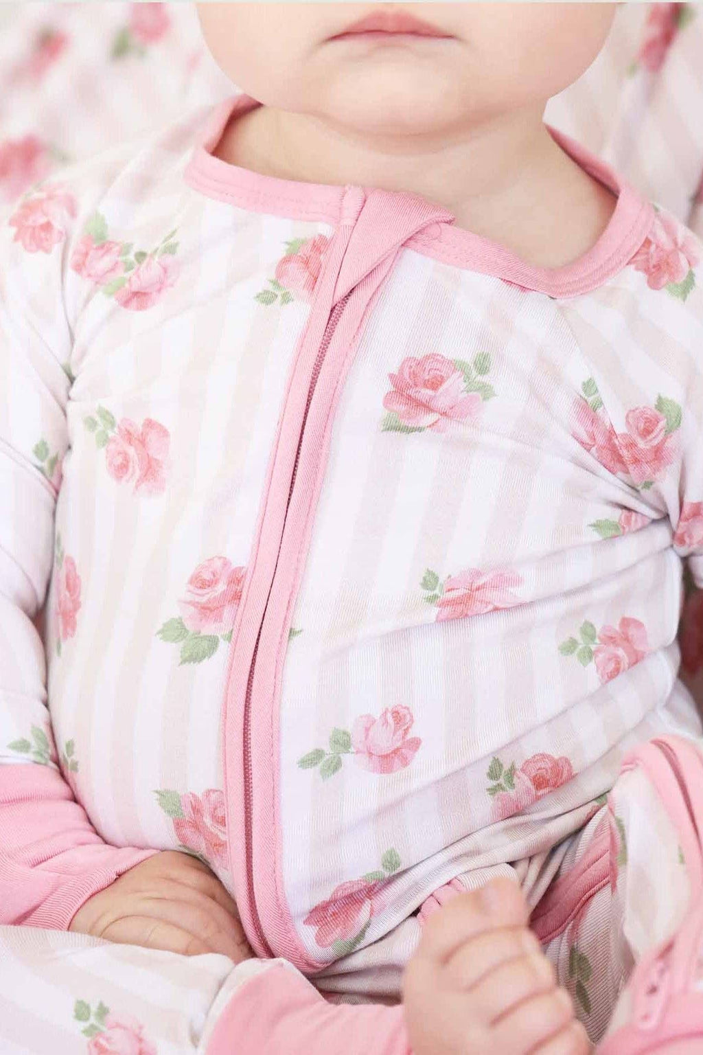 Rosy & Cozy Convertible Zip Romper: 18-24 months