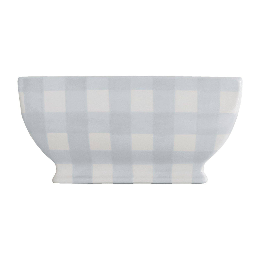 Gingham Planter: Pink / Planter