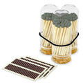 2" Matches + Mini Cloche - Colors of Your Choice + Strikers: Gray
