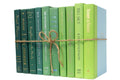 Decorative Green Book Bundle - Boxwood Ombré: Green