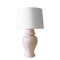 Blush Ginger Jar Lamp: Large