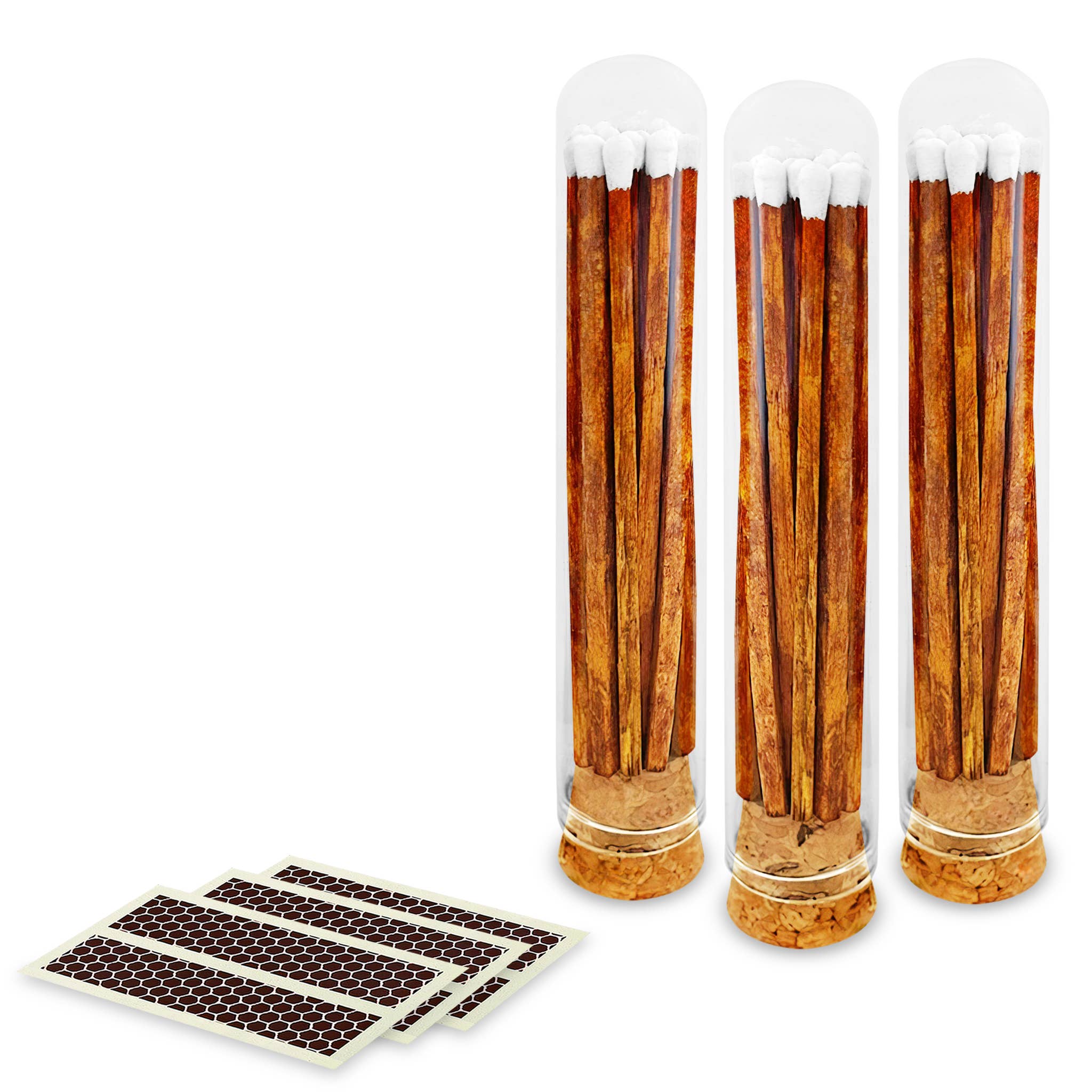 4" Matches + Mini Cloche - Colors of Your Choice + Strikers: Light Green