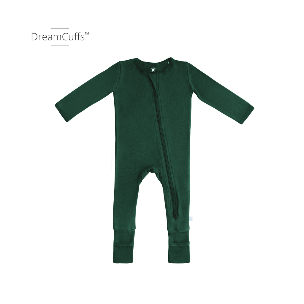 Baby Bamboo Pajamas w/ DreamCuffs™: Dusty Rose / 9 - 12 Months