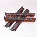 Yu Sheng Mahjong Ruler – American Style 2-in-1 Rake & Jewish Ruler, Mahjong Rack, 17.5 Inch with Pusher: Tortoise-shell