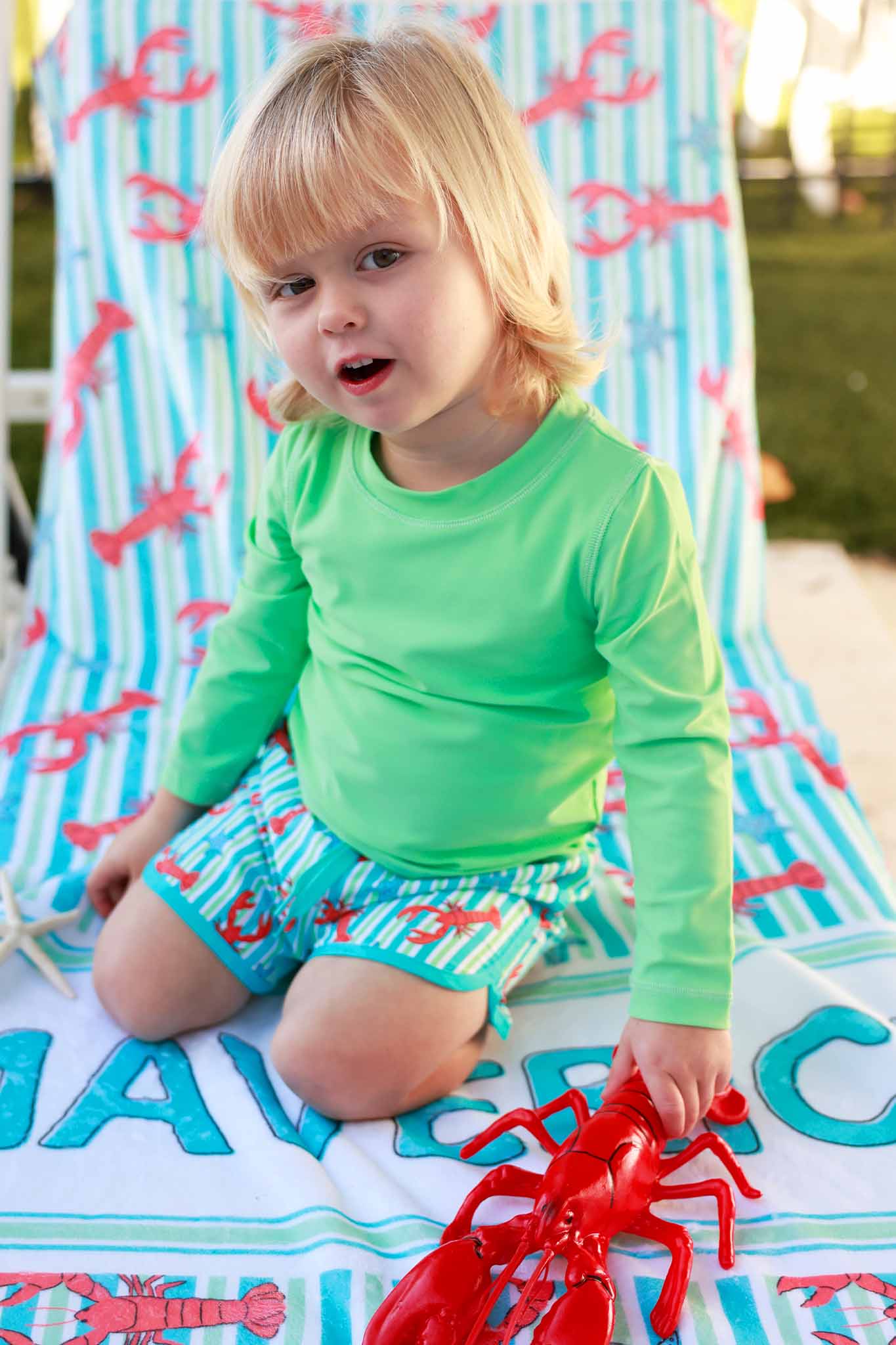 Long Sleeve Rash Guard Shirt | Sea Sprout: 3T