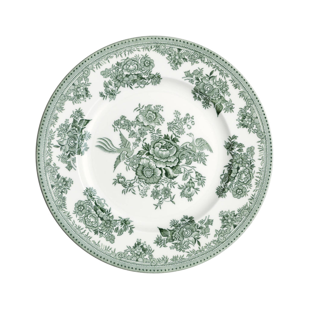 Dark Green Asiatic Pheasants Medium Plate