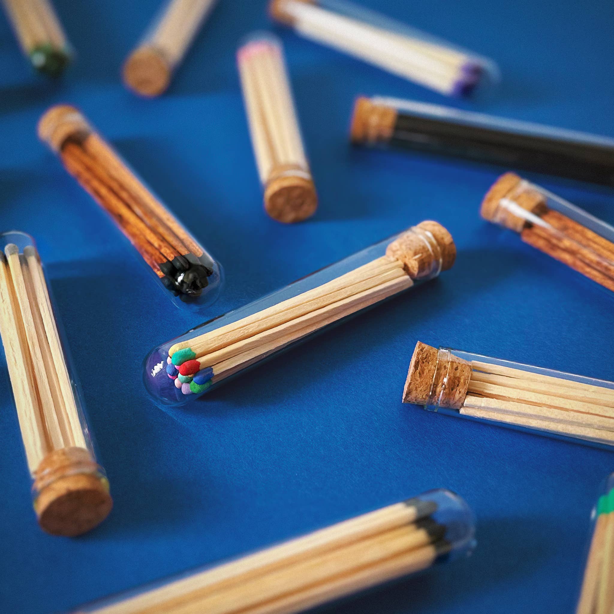 4" Matches + Mini Cloche - Colors of Your Choice + Strikers: Orange