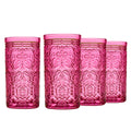 Jax Hot Pink Highball, Set of 4