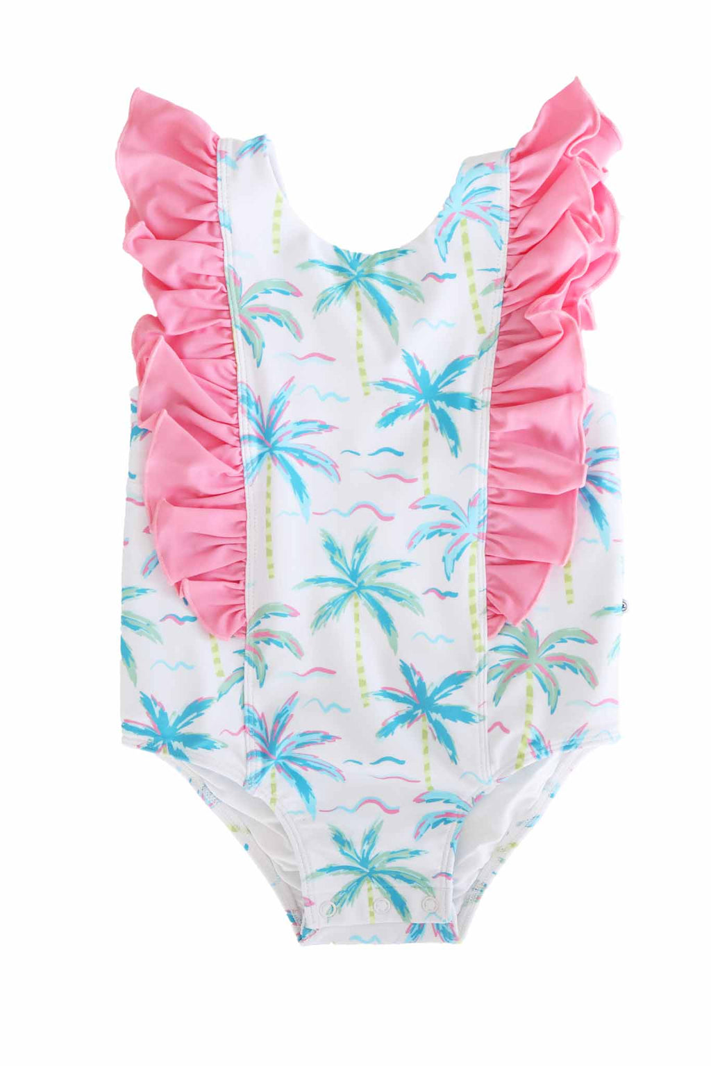 Double Ruffle One Piece | Blue Lagoon: 12-18 months