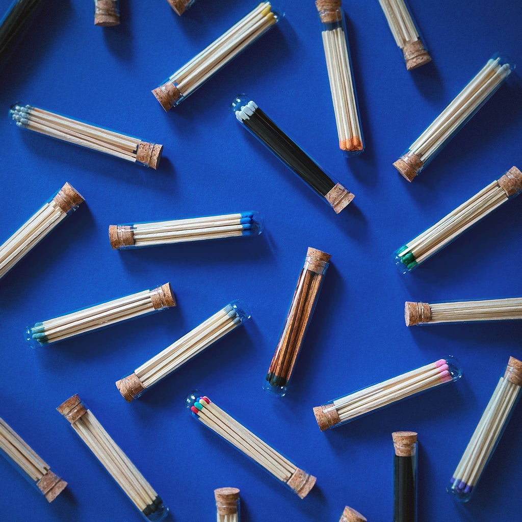 4" Matches + Mini Cloche - Colors of Your Choice + Strikers: Yellow