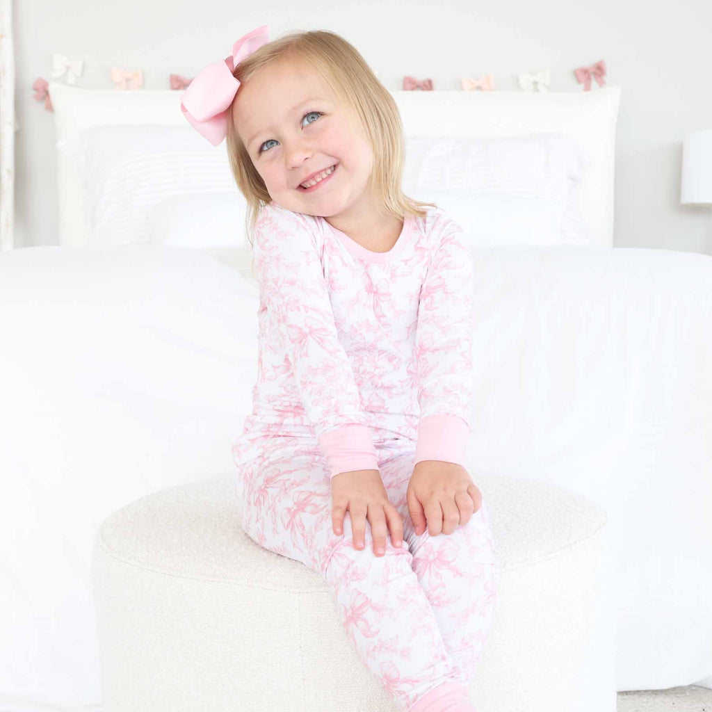 Fancy Frills Two Piece Pajama Set: 3T