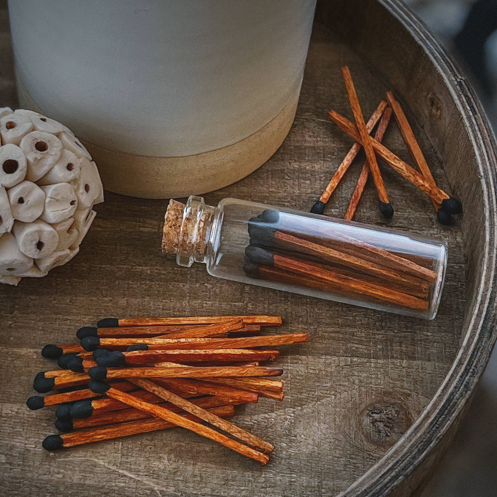 2" Matches + Small Bottle - Color of Your Choice + Strikers: Lilac