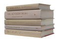 Decorative Tan Book Stack - Driftwood: Tan