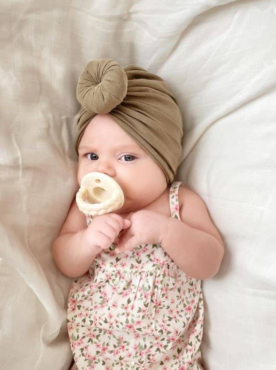 Sweetie Soother™ Pacifier Sets (2-pack): Toast + Buttercream Braids