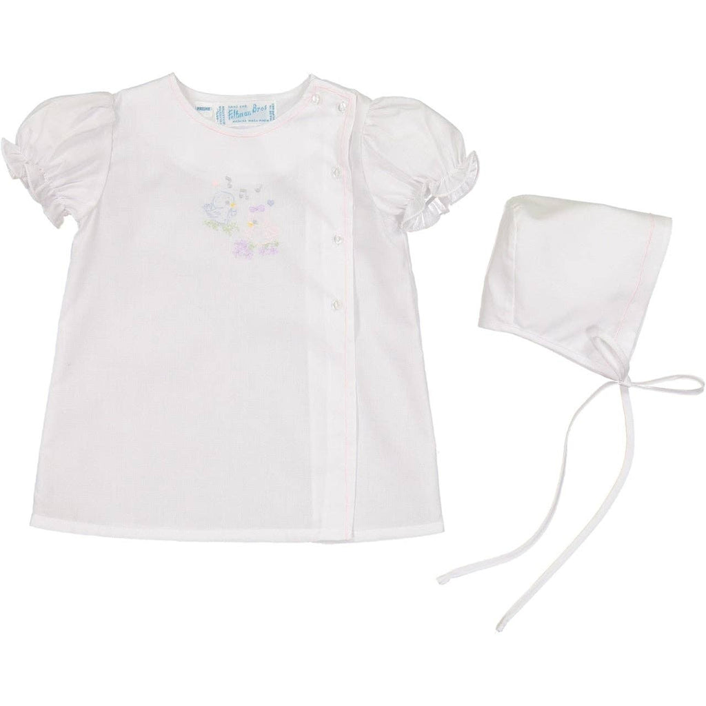 Preemie Lovebirds Daygown Set: Pink / Preemie