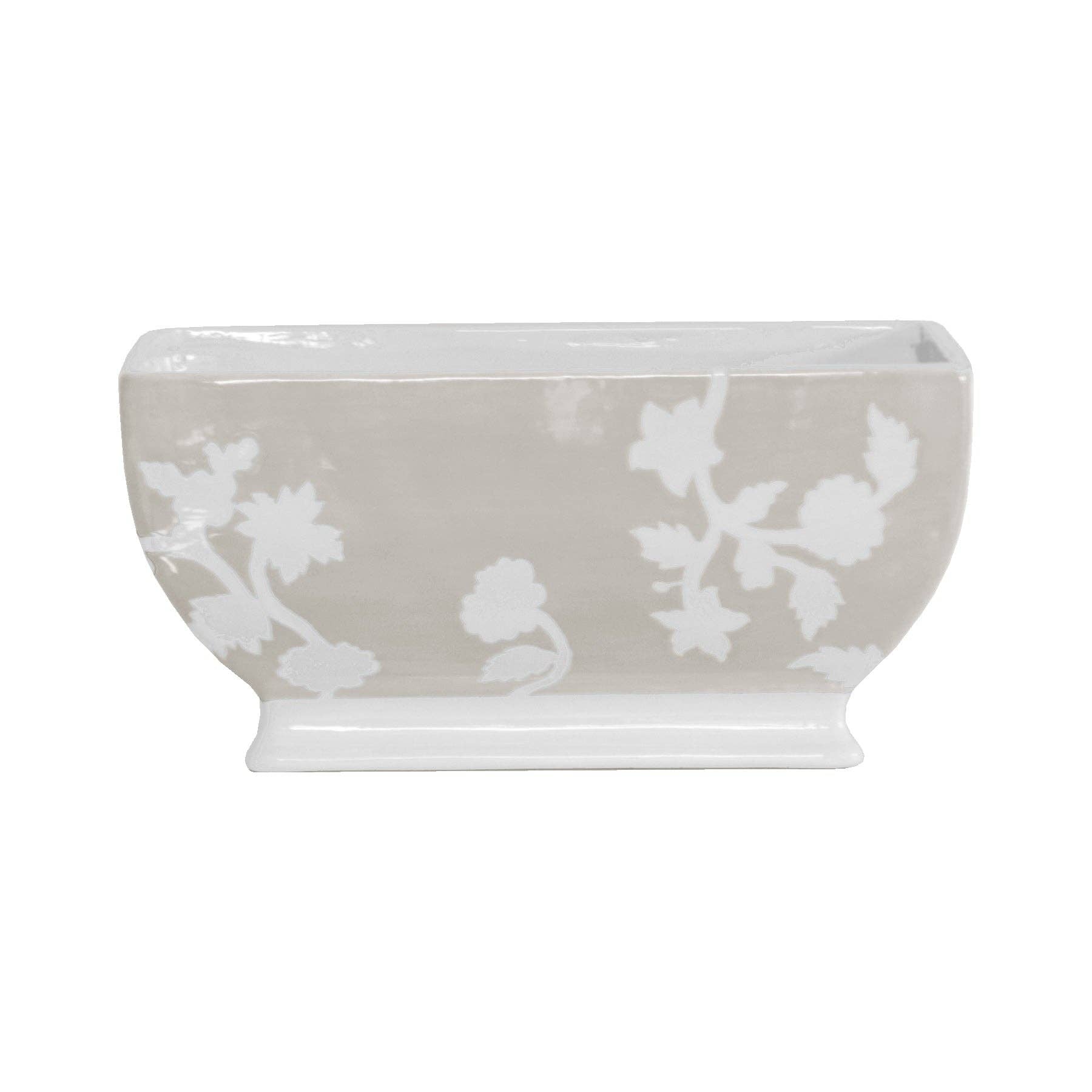 Chinoiserie Dreams Planter: Light Lavender