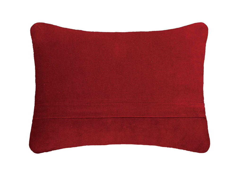 Merry Christmas Embroidered Pillow