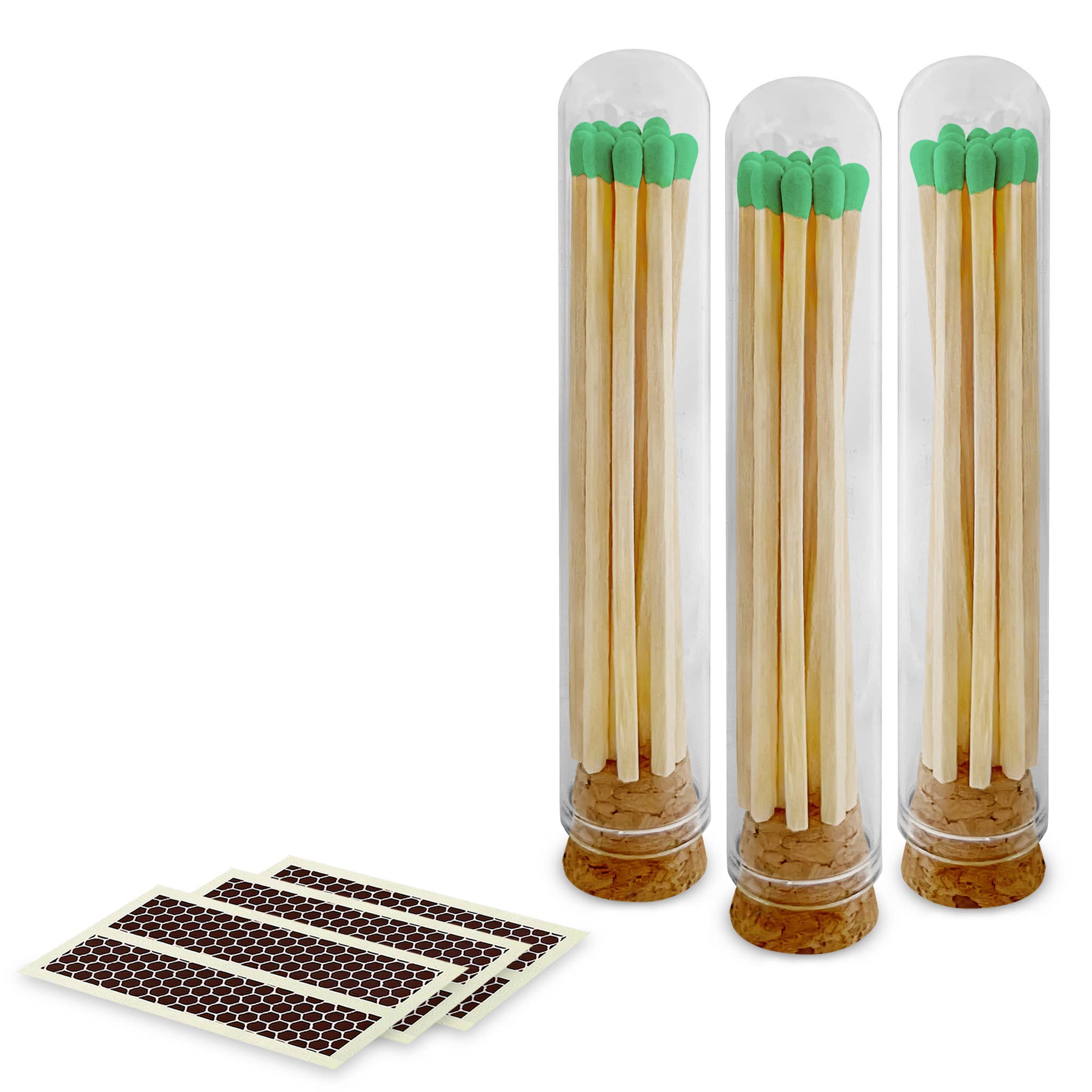 4" Matches + Mini Cloche - Colors of Your Choice + Strikers: Orange