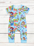 Baby Boy Character Zip Sleeper: 3-6M