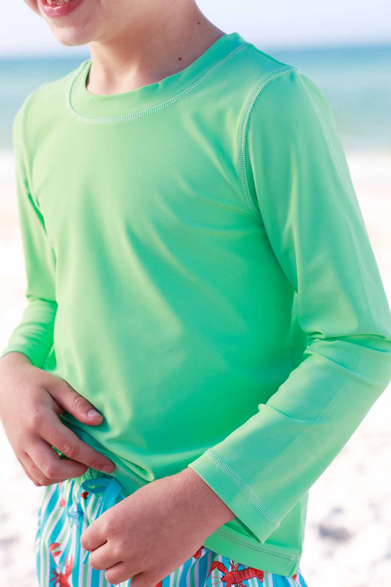 Long Sleeve Rash Guard Shirt | Sea Sprout: 3-6 months