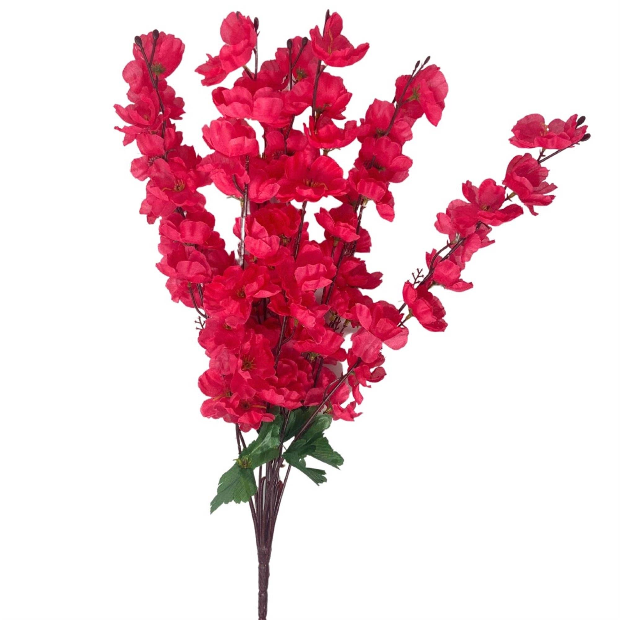 Cherry Blossom Bush x9 18" - Hot Pink