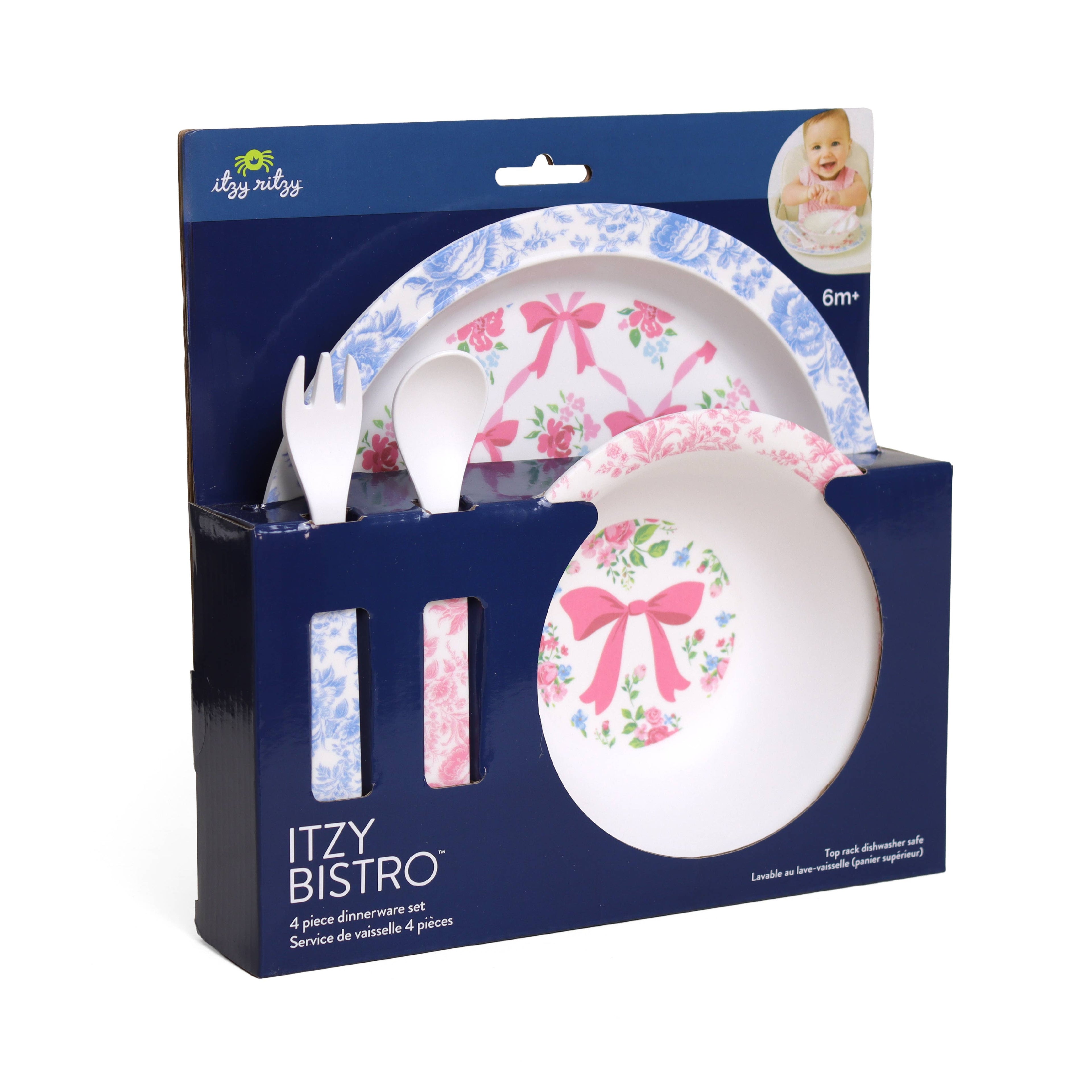*NEW* Itzy Bistro™ - 4 piece dining set: Robbons & Roses