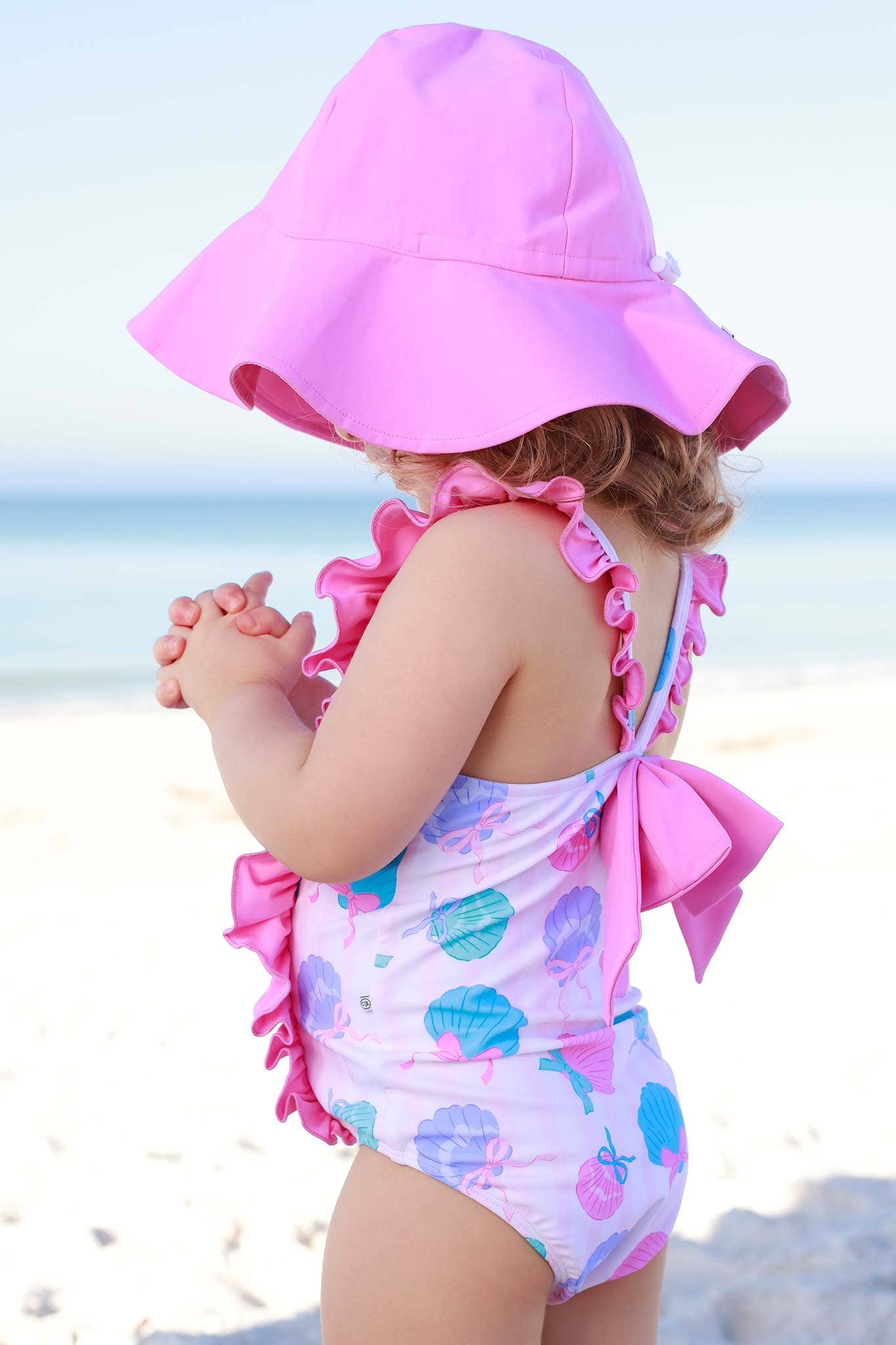 Solid Sun Hat | Pink Sweetie: M
