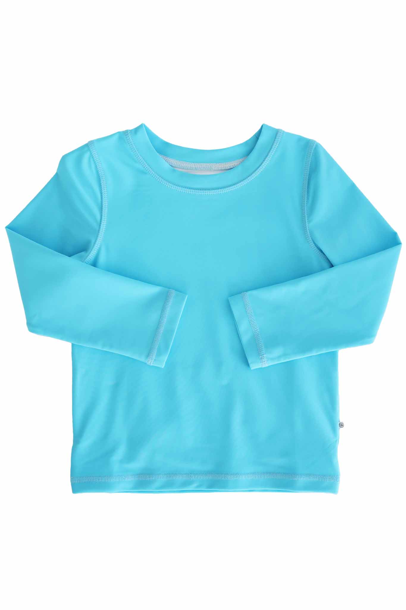 Long Sleeve Rash Guard Shirt | Sharking Blue: 6-12 months