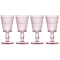 Claro Pink Goblet, Set of 4