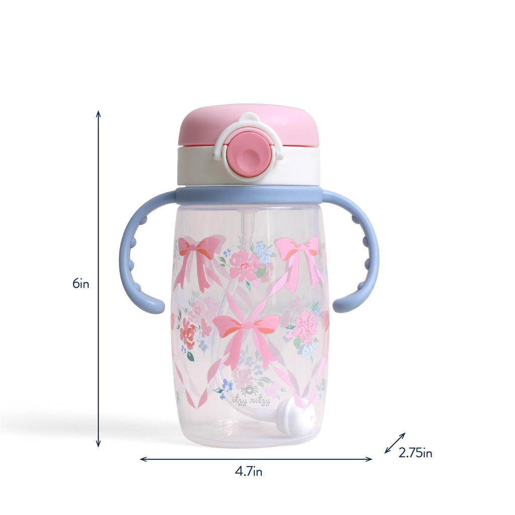 *NEW* Itzy Sips™ - Straw Cup With Snap-Close Lid: Giddy Up!