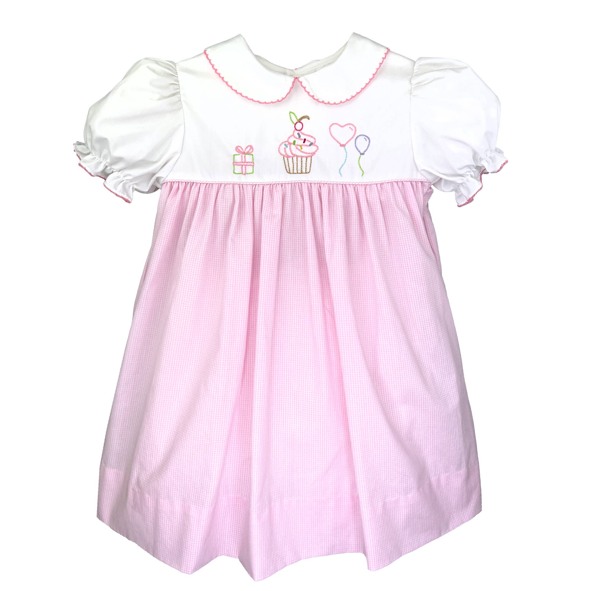 Birthday Embroidered Dress: 18 Month